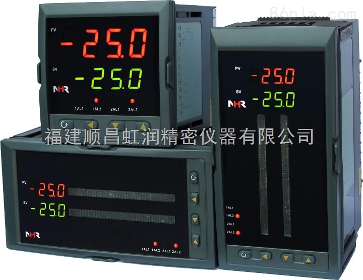 虹潤NHR-5200系列雙回路數字顯示控制儀
