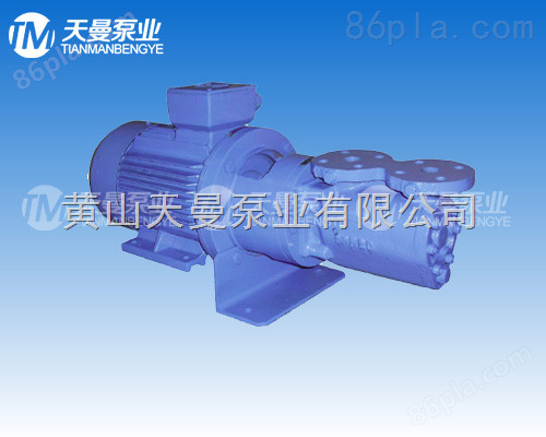 来自黄山的螺杆泵 天曼“SPF40R56三螺杆泵