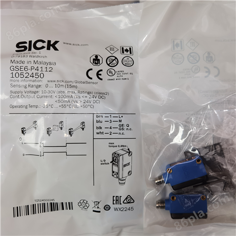 德国Sick西克-1072460 继电器 现货供应