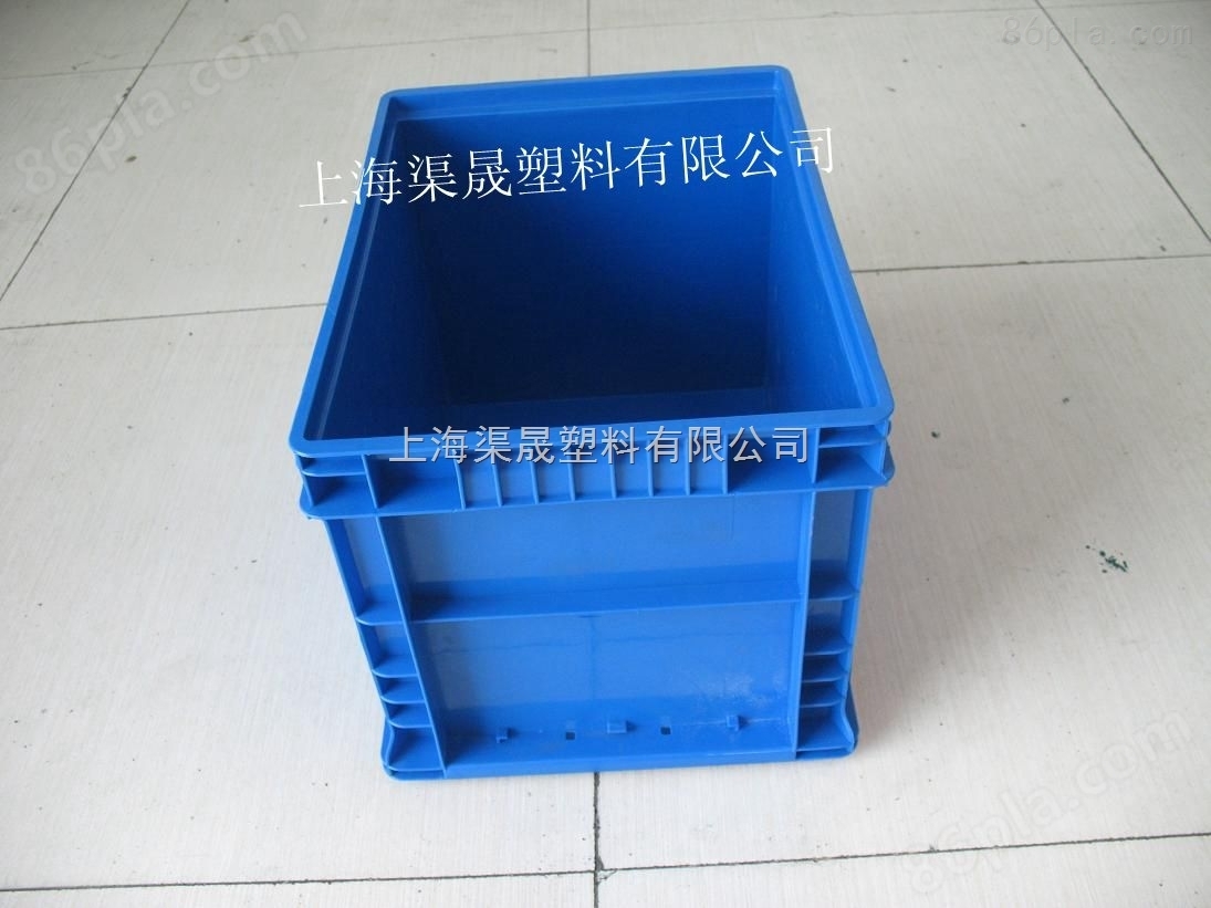 供应可堆叠塑料箱  可带盖塑料箱  上海塑料物流箱