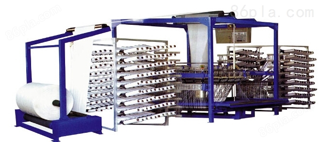 塑料编织袋生产线-新型六梭圆织机高速