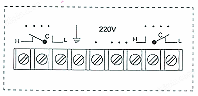 YEJ-101矩形膜盒压力表接线图