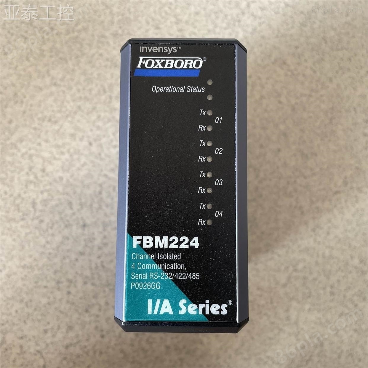 FBM224福克斯波罗DCS卡件控制器模块